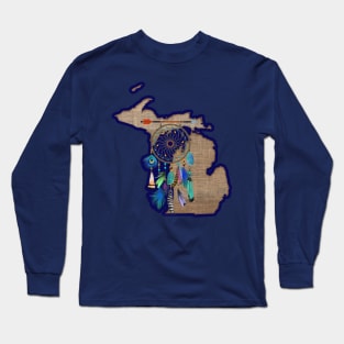 Dream Catcher in Michigan Long Sleeve T-Shirt